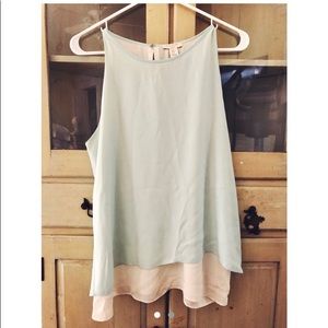 Light Blue Sheer Tank